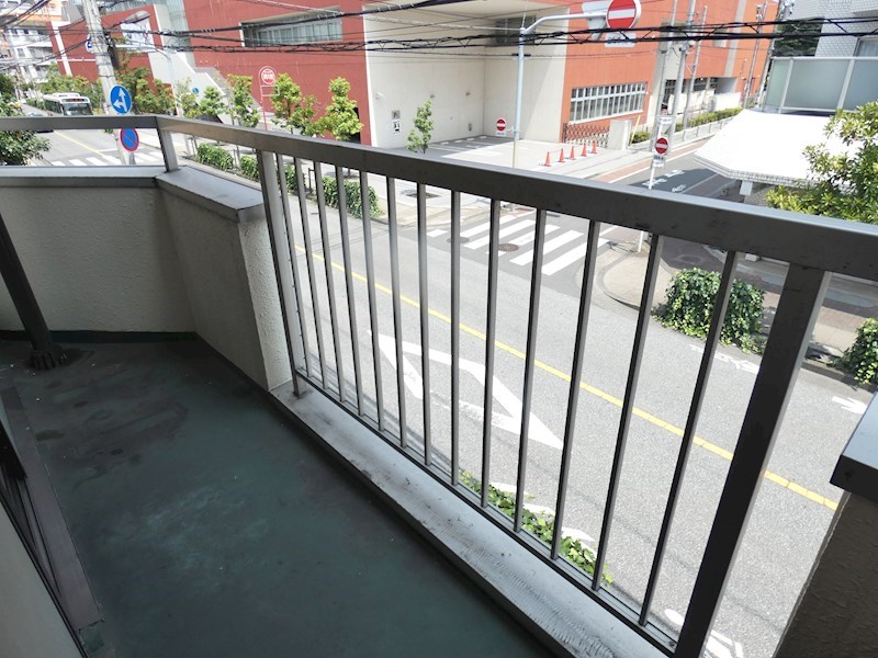 山本ハイツ  ベランダ