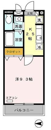 クレール八広  間取り