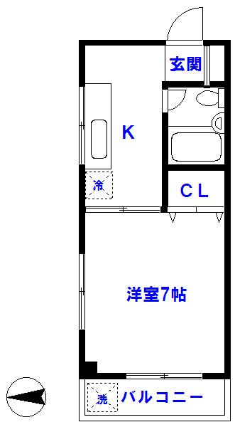 ヴィラパルフェ  間取り