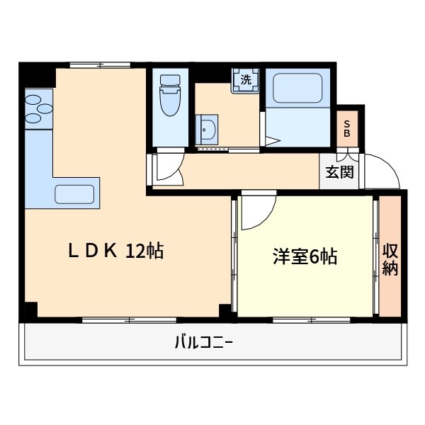 パル駒込 間取り図