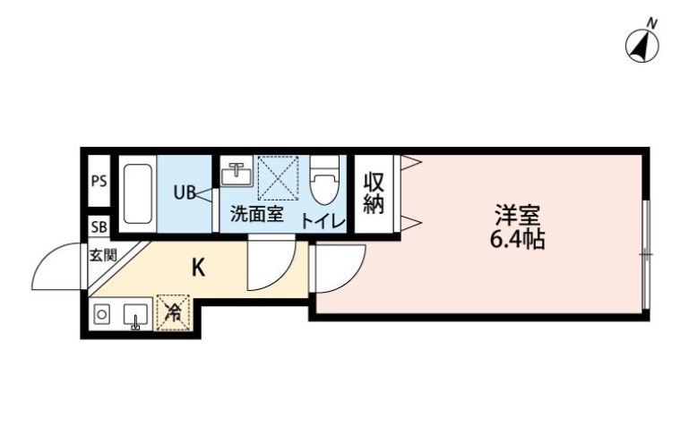 Reberty平井 間取り図