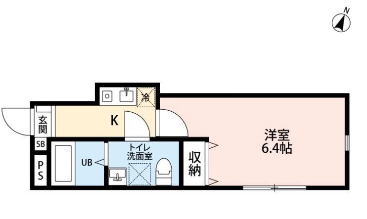 Reberty平井  間取り図