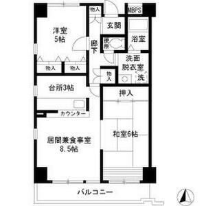 フレール東綾瀬 間取り