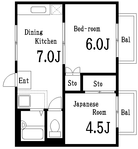 東墨田ハイツ  間取り