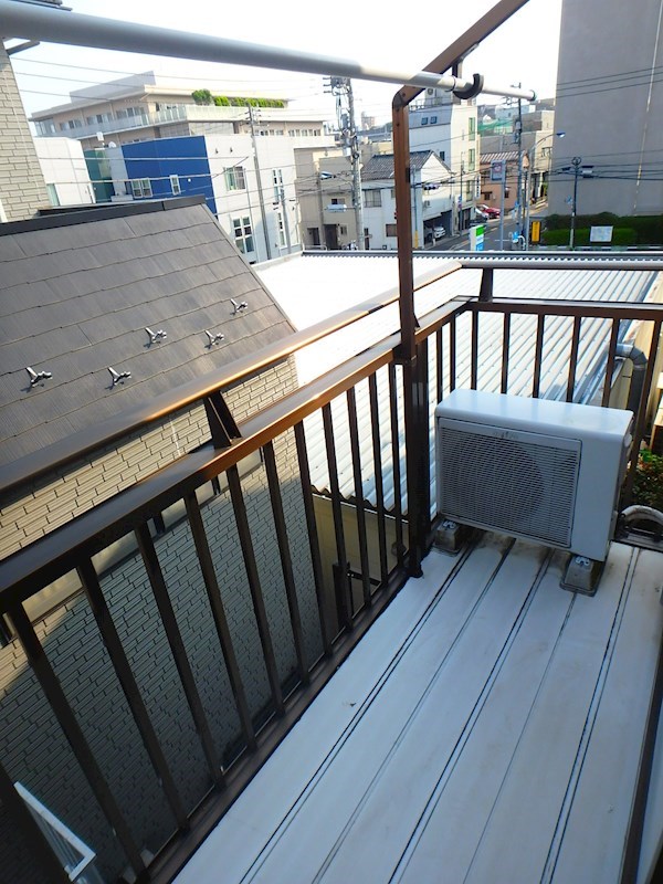 ライズマンション ベランダ