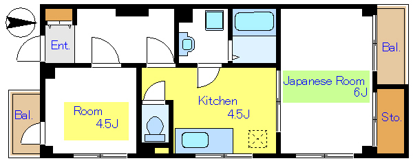 三橋ビル 間取り図