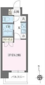 レジデンス門前仲町  間取り