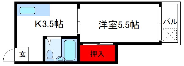 フェニックス1 間取り