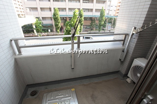 カスタリア新富町Ⅳ ベランダ