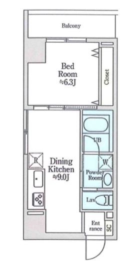 シュワーブ　パレ  間取り図