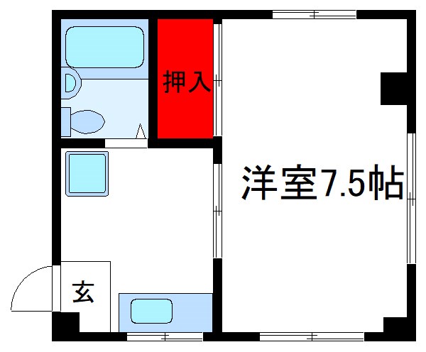 鷲山マンション 間取り