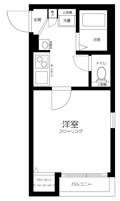 メゾン・ド・ソレイユ大島 間取り