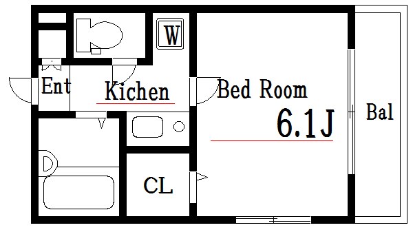 AZEST-RENT南小岩Ⅰ  間取り