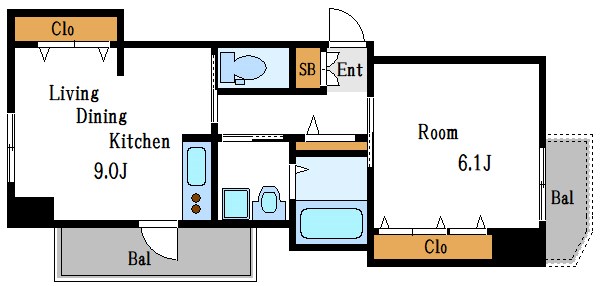 メゾンアルシュ   間取り図