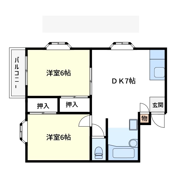 丸忠レジデンス 間取り図