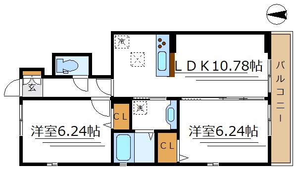 パークグリーン 間取り