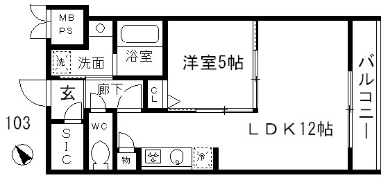 ファインクレスト入谷 間取り