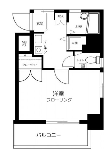 サンテミリオン門前仲町  間取り