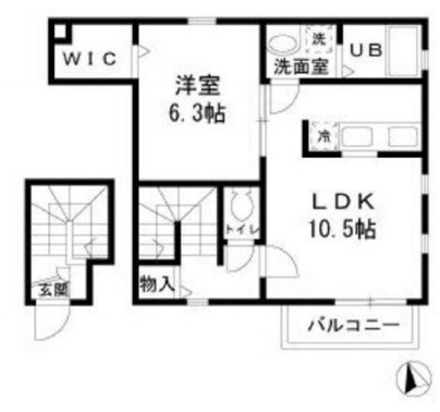 アザレアⅢ  間取り