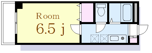 清富ハイツ 間取り図