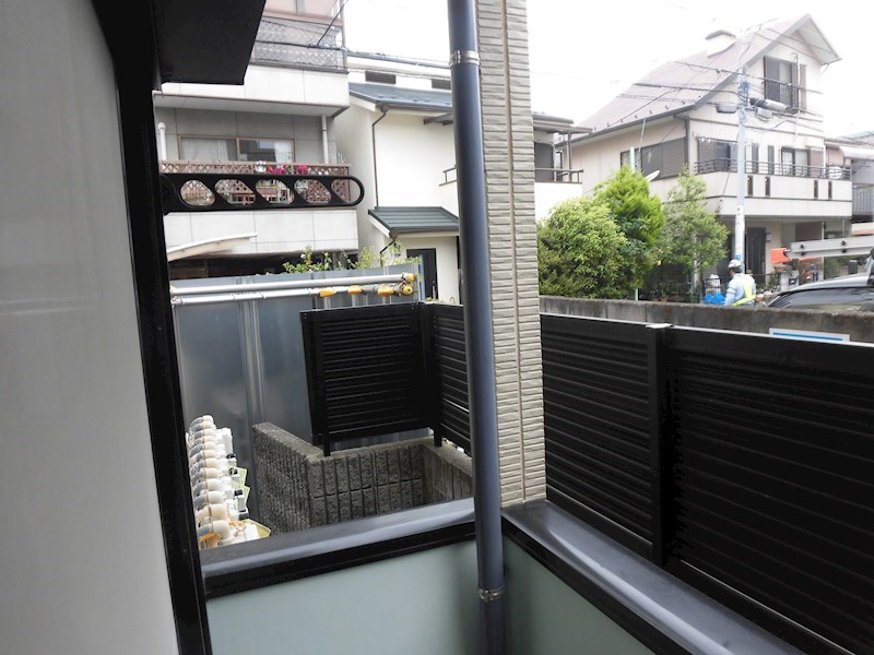 サンヴァーストシティ   ベランダ
