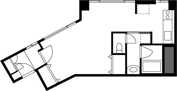 アクト西ヶ原  間取り