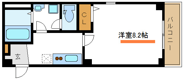 ビューノN 間取り