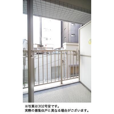 レオーネ三越前   ベランダ