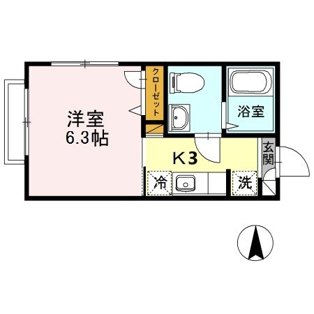 サザンEX Ⅰ 間取り