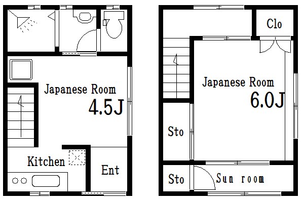 もたいハウス  間取り