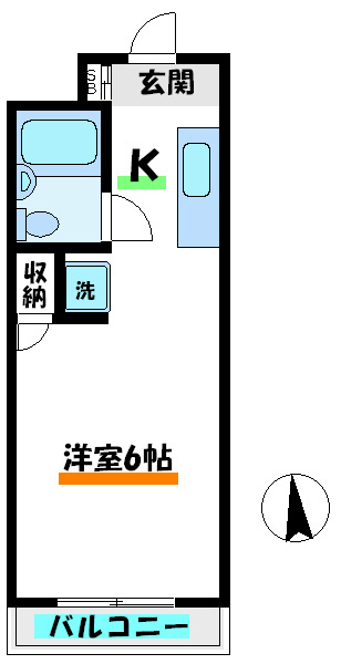 ハイム佐藤 間取り図