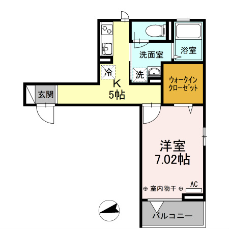 エスポワール’１７ 間取り