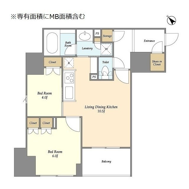 クレストコート日本橋人形町 間取り