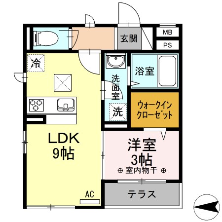 アイリス北綾瀬 間取り