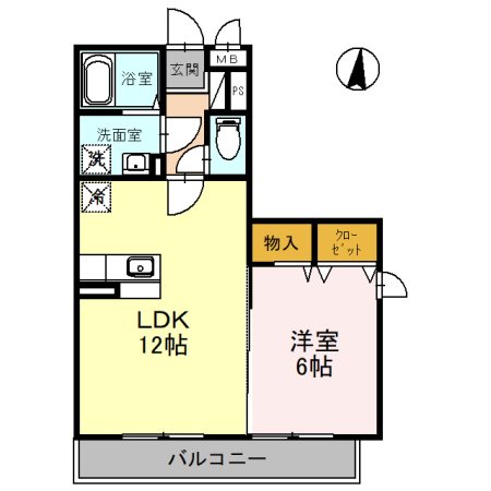 アビターレ東大島 間取り