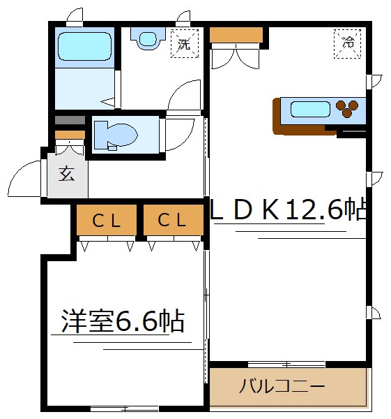 アヴニール綾瀬 間取り