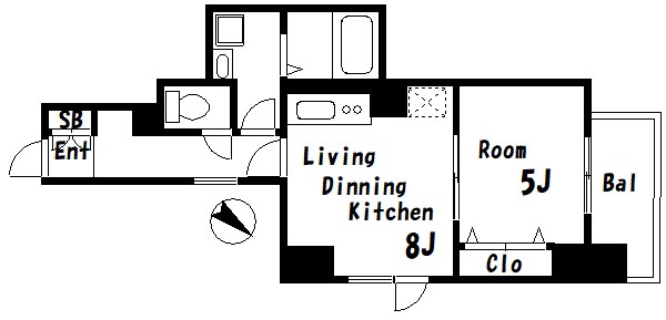 グランデュール富士 間取り図