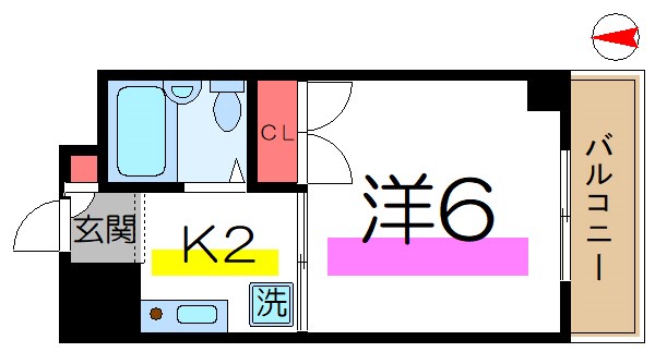メゾンディエール 間取り図