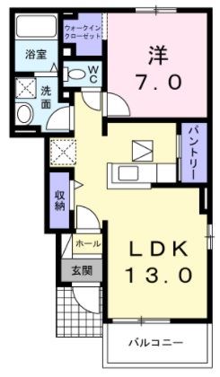 ゼルコバーガーネットⅡ 間取り