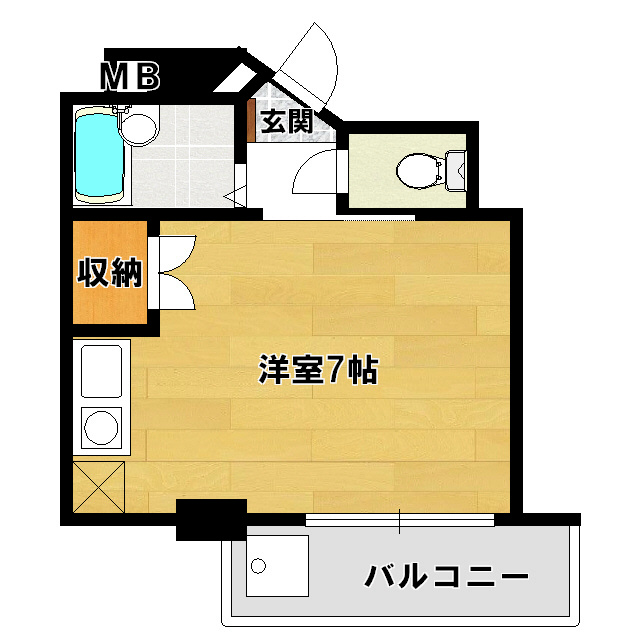 フジマツ第３ビル 間取り図