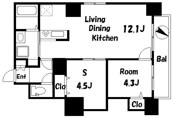 グランデュール富士 間取り