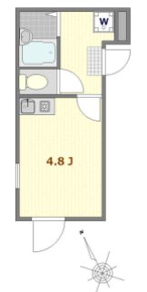 ゼネラルハイツ平井Ⅱ 間取り