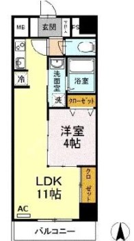 シュポール清澄白河 間取り