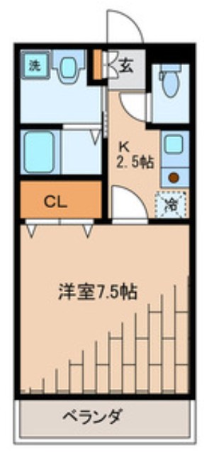 ブランドール 間取り
