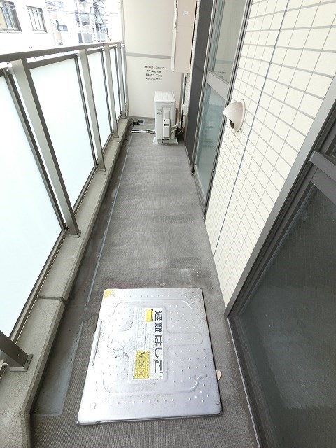 プチフルール入谷 ベランダ