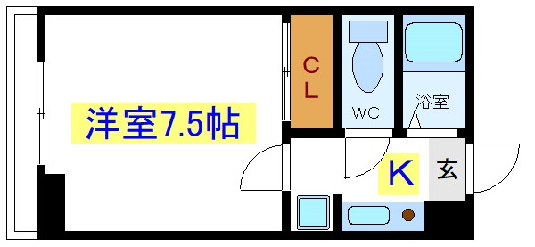 サクセス東綾瀬   間取り