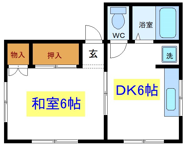 栄ビル  間取り