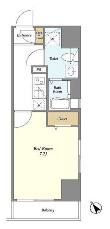 リバーレ日本橋三越前  間取り