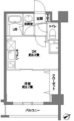 カスタリア浅草橋 間取り