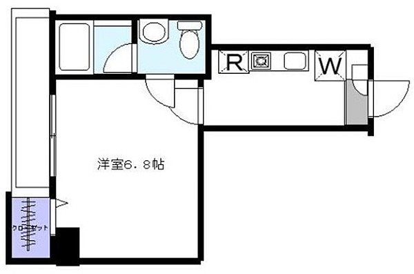フレア平井  間取り